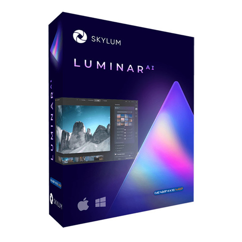 루미나르 Luminar AI 1PC 평생사용 사진보정 라이트룸 Skylum