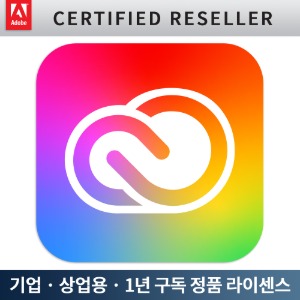 Adobe Creative Cloud All Apps (1년 구독, 공공기관용) 어도비 CC